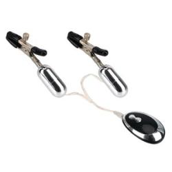 20 Modes Vibration Women Nipple Clamps Vibrators Clitoris Clips For Couples Tools Adults Games OLD