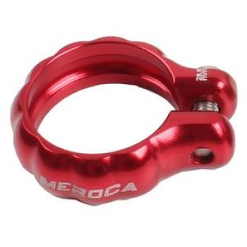 MEROCA Aluminum Alloy Bike Seatpost Clamp Ultralight 28.6mm
