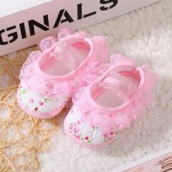 New 0-1 Year Old Baby Shoes 3-6-9-11 Months Baby Shoes Full Moon 100th Day Photo Dress Shoes