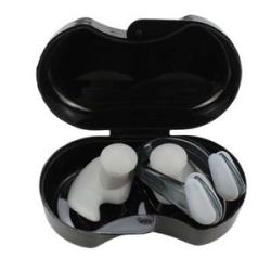 Swimming Ear Plug And Nose Clip Swimming Earplugs Swimming Set Gray