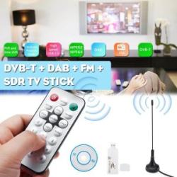 TV Tuner Receiver SDR USB 2.0 TV Stick -T DAB FM SDR RTL2832U R820T