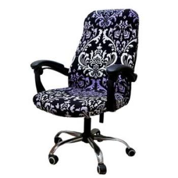 Polyester Fiber Computer Office Chair Cover, Swivel Turkish Style