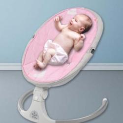 Electric Baby Bouncer Cushion Mat Breathable Pink