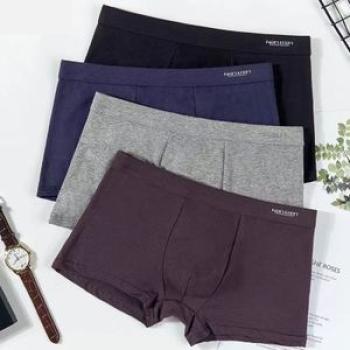 4 In 1 Men`s Underwear Boxer Premium Cotton Briefs Breathable