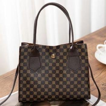 Women Crossbody Bag Leather Hand Bag For Ladies Chain Handbags Brown