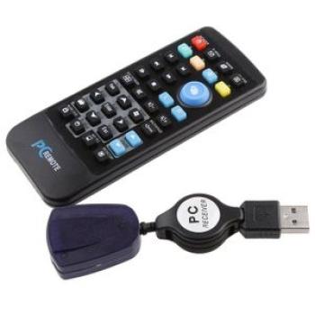 Universal Wireless Mouse USB Receiver IR Remote Control For Laptop