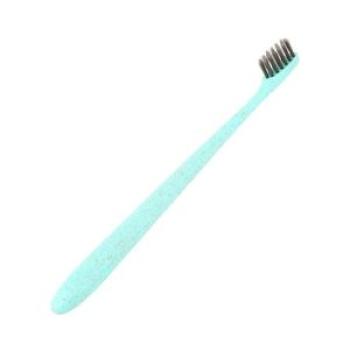 MT Soft Toothbrush Bamboo Charcoal Nano Solid Color Brush Oral Care Toothbrush-green