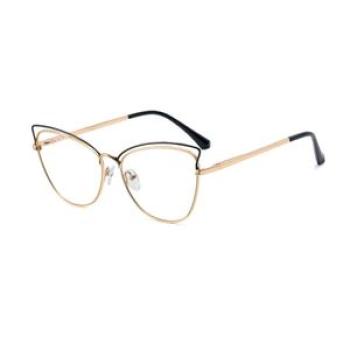 Fancy Cat Eye Myopia Gles Women Luxury Brand Blue Light Blocking Computer