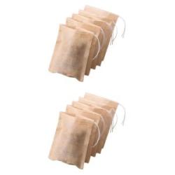 200 Pcs Empty Tea Filter Bags Loose Herbs Teabag with