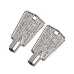 2Pcs Freezer Door Key for Frigidaire Kenmore 216702900