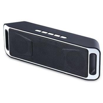 Portable Outdoor Wireless Bluetooth Speaker For Smartphone And Tablet, Sliver HT-S