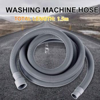 Automatic Drum Washing Machine Drain Pipe Drain Hose Fittings, 1.5 Meter