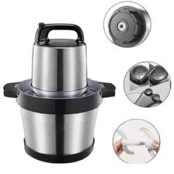 Quality High Double Speed Yam/Fufu & Meat Grinder - 8L Silver