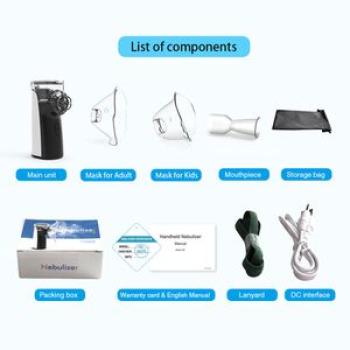 Portable Nebulizer Machine Asthma Inhaler Mini Silent Humidifier