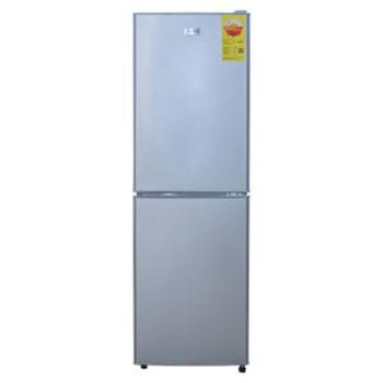 NASD2-24FL Table Top Bottom Freezer Double Door Fridge - 196 Litre Silver