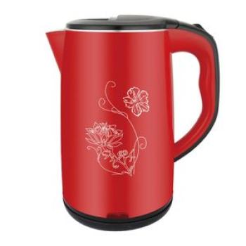 Electric Kettle - Red/Black