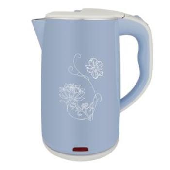 Electric Kettle - Blue/White