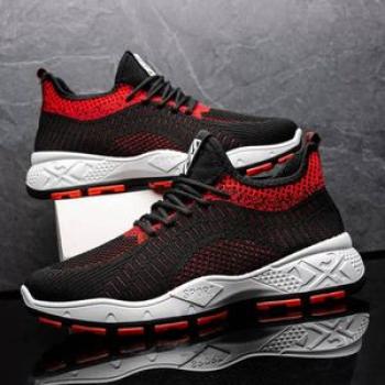 Trendy Design Sneakers-Black/Red