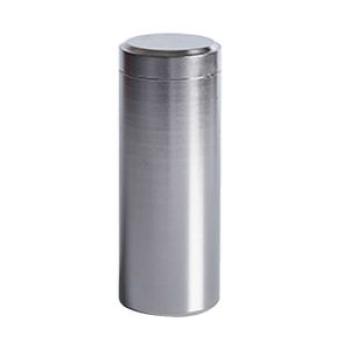 Aluminum Alloy Sugar Coffee Tea Tin Jar Container Candy Sealed Silver