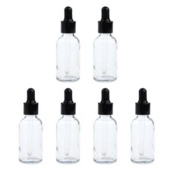6pcs 50ml Empty   Bottles With Dropper