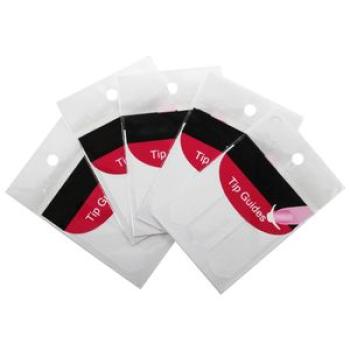 Nail Art Designs French, Chevron & Teardrop Nail Tip Guides