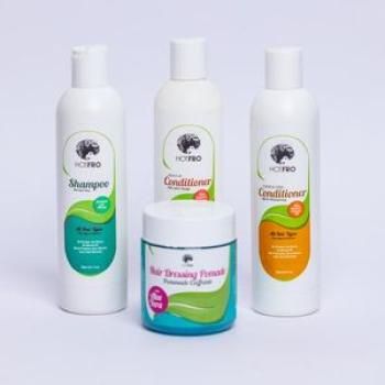 Basic Set With Honey Shampoo - 4 In 1 Hair Care Set