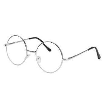 Vintage Round Myopia Gles for Women Men Ultra Light Clic Metal Frame