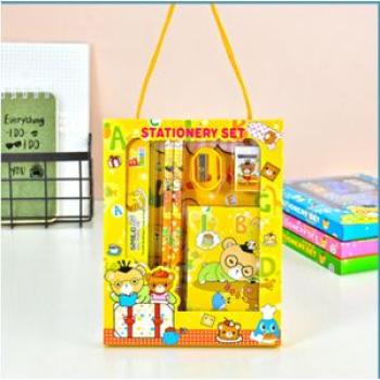 Whole 61 Stationery Set Pencil 6-Piece Set Primary School Children Learning