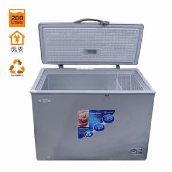 200 Litre - VIZIO-265 Chest Freezer - Silver