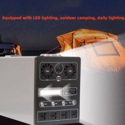 Portable Power Station 3000W Lithium iron phosphate battery Aluminum alloy housing