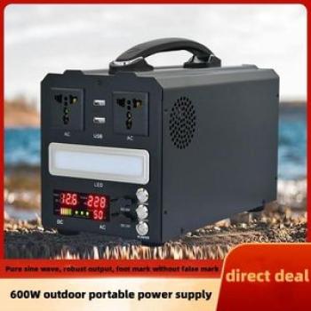 Portable Power Station 600W 220v Lithium Iron Phosphate source