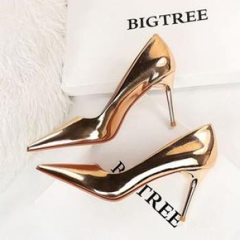 Ladies High Stiletto Heel Pump Shoes Heels Pumps Party Sandals Beige