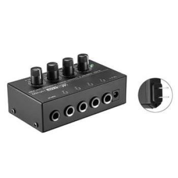 1 Pc HA400 4 Channels Mini Stereo Headphone Amplifier with
