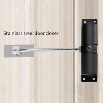 Aluminum Alloy Double Spring Door Closer Easy Install