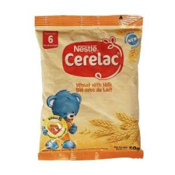 Cerelac Wheat - 50g X 10 pieces