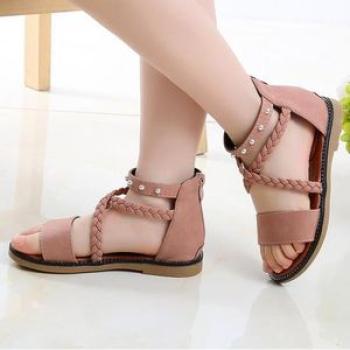 Sandal Toddler Shoe Soft Sandals Dancing Shoes Roman Shoes Pink