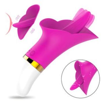 Oral Tongue Licking Clitoris Stimulator for Women 12 Modes Clit Stimulator USB Charging  Female