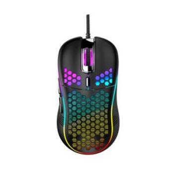 Wired Mechanical Gaming Mouse USB Luminous Light Mouse 7200D