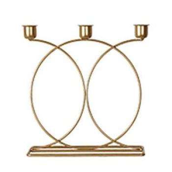 Nordic Style 3D Metal Candle Holder Wedding Dinner Home Deco