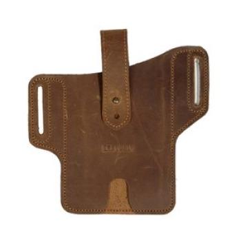 EASYONLY ZPYB018 Leather Outdoor Phone Pocket with Cover