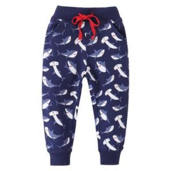 One piece dropshipping children`s sweatpants children`s clothing new boys` long pants Euro
