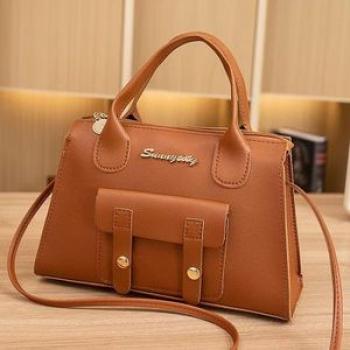 Women Bags Leather Handbags For Ladies Crossbody Bag Shoulder Bag Brown
