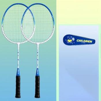 2x Sports Badminton Racket Double Racquets Parentchild