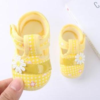 Spring and Autumn Anti slip Baby Walking Square Shoes Baby Single Shoes