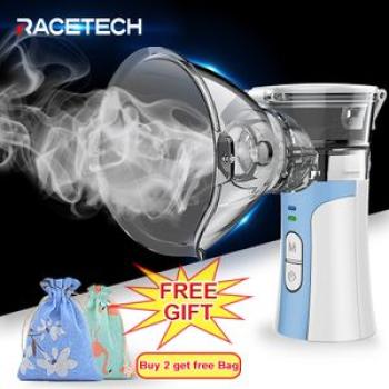 Mini Nebulizer Mesh Inhaler Cough Respirator Portable Travel  Steam