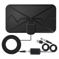 TV Antenna, 3600 Miles Long Range W/Amplifier Support 4K