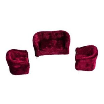 Miniature Sofa Cushion /30 Dollhouse Handmade Crafts Blue