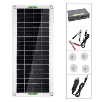 30W Polycrystal Solar Panel Flexible For Camping Car Outdoor