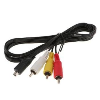 AV A/V TV DVD Receiver Video Cable Cord For Sony Camcorder Handycam