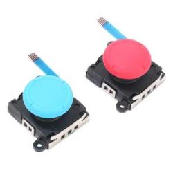 3D Analog Joystick for Nintendo Switch/Switch Lite - 2 Pack(Red+Blue)